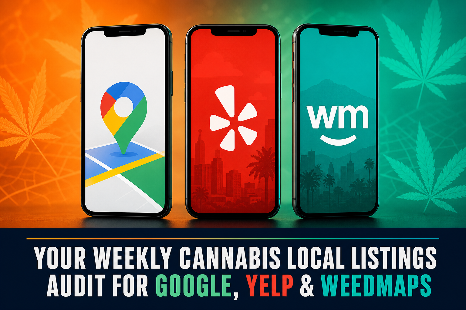 Your Weekly Cannabis Local Listings Audit for Google, Yelp & Weedmaps