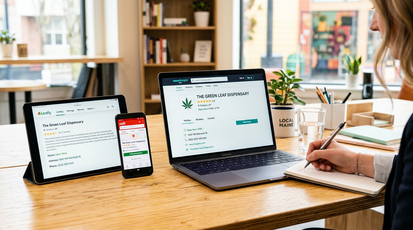 Local SEO for Dispensaries: A Guide to Citations on Weedmaps, Leafly & Yelp