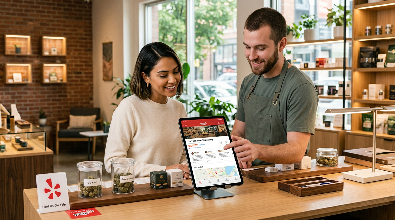 Yelp for Cannabis Dispensaries: Turn Reviews into Local Traffic